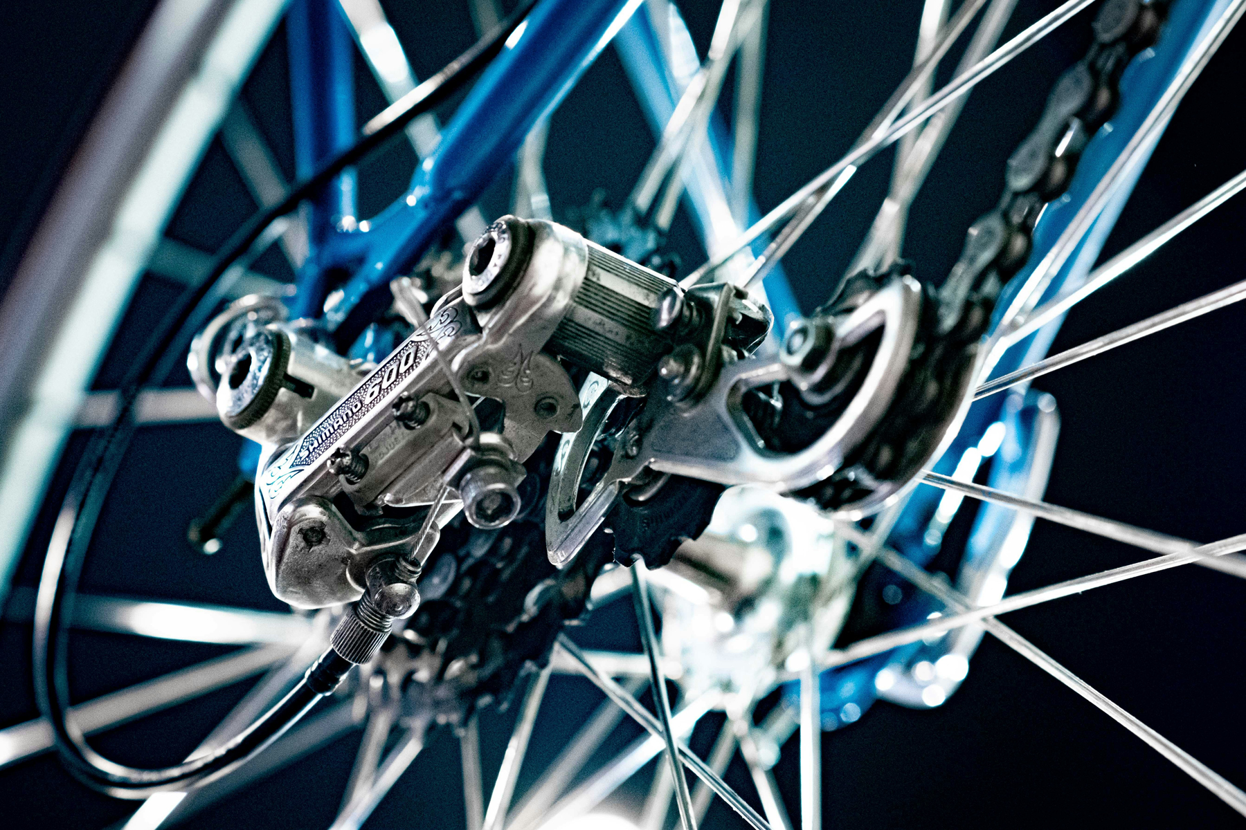 Fahrradkette am Fahrrad